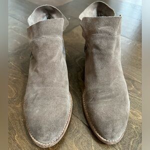 Dolce Vita Tan Suede Booties